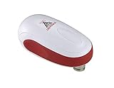 Tornado F4 Can Opener - New and Improved - Safest, fastest, Easiest Hands-Free Can Opener (White/Red)