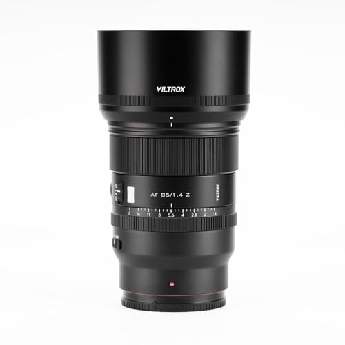 Image of VILTROX 85mm F1.4 Pro Z Full Frame Lens for Nikon Z, Auto Focus Large Aperture Medium Telephoto with HyperVCM Motor Lens for Nikon Z-Mount Z30 Z50 Z50II ZFC Z5 Z5II Z6 Z6II Z6III Z7 Z7II Z8 Z9 ZF ZR