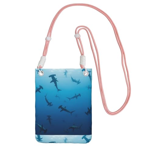 Waterproof Crossbody Phone Pouch, Adjustable Strap Mini Purse Fits Most Smartphones