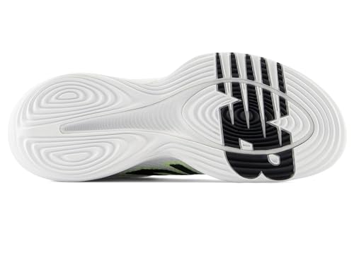 New Balance Women's FuelCell VB-01 Volleyball Shoe, White/Black/0, 8.5 M