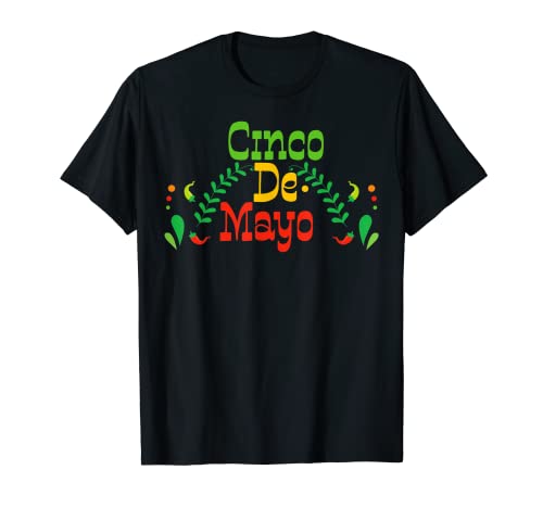 Cinco de Mayo Hippie Mexican Let's Fiesta 5 De Mayo Camiseta