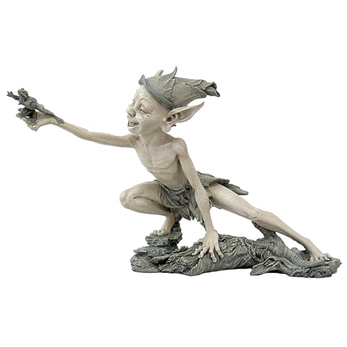 Design Toscano CL52463 Stretch Garden Pixie Sculpture