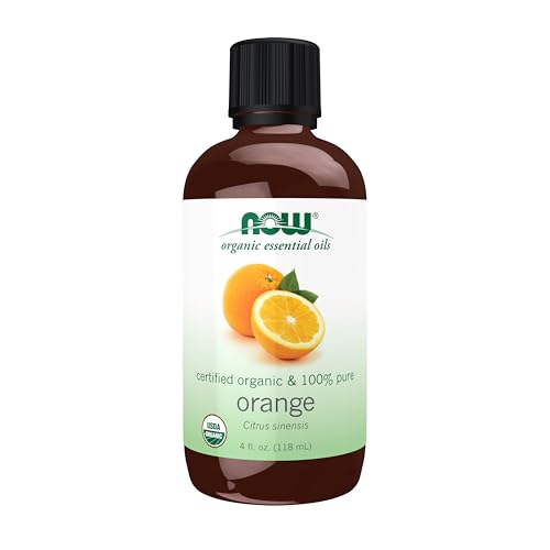 Aceite Orgánico de Naranja NOW, 4 Onzas miniatura 1