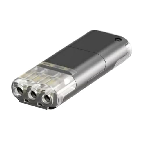 Electrical Wire Terminal No Stripping Cable Connectors Dual Line Interconnection Detachable Safety(D3,10PCS)
