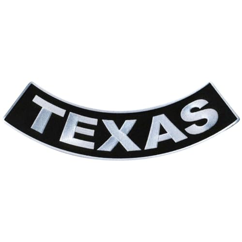 Hot Leathers Texas 12” X 3” Bottom Rocker Patch PPM5085-12 Width x 3 Height Inches