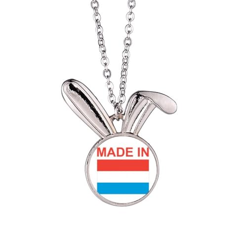 Collier lapin Luxembourg Country Love bijou idéal pour vos sorties