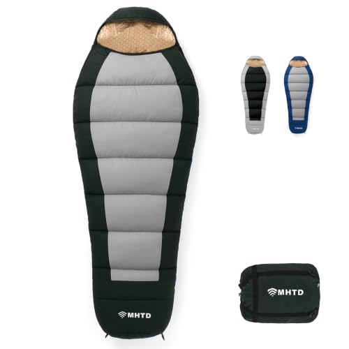 Bolsa de Dormir de Algodón para Adultos, para Camping en Clima Frío de Invierno 0 Grados miniatura 1
