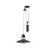 Produktbild Faro LED Höhenverstellbare Pendelleuchte Winch Braun IP20 | 60W | 66205