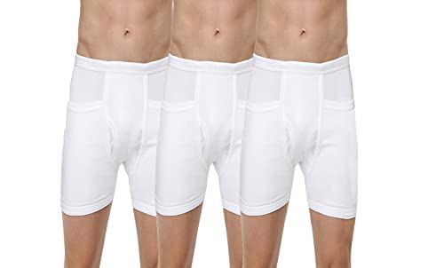 ramraj cotton White Solid Pack of 3 Trunk for Men-picture-27