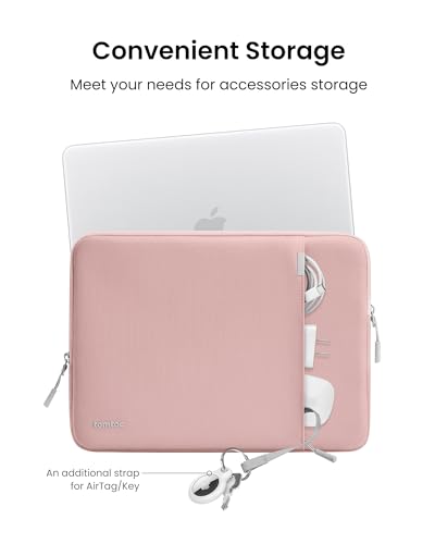 Image of tomtoc 360 Protective Laptop Sleeve 13-inch MacBook Neo A3404 (2026) | Water-resistant Laptop Case Cover Designed for 13-inch New MacBook Neo A18 Pro Chip, 13 inch Shockproof Computer Case Bag