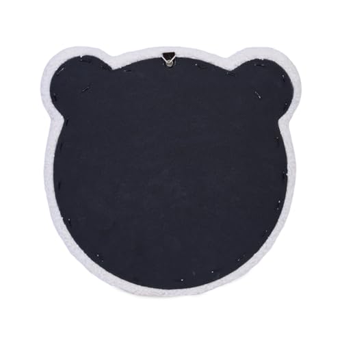 CHILDHOME, Wandspiegel Teddybär, Wandspiegel Baby-/Kinderzimmer, 32x32x3cm, Robust, Leicht aufzuhängen, Teddy Ecru
