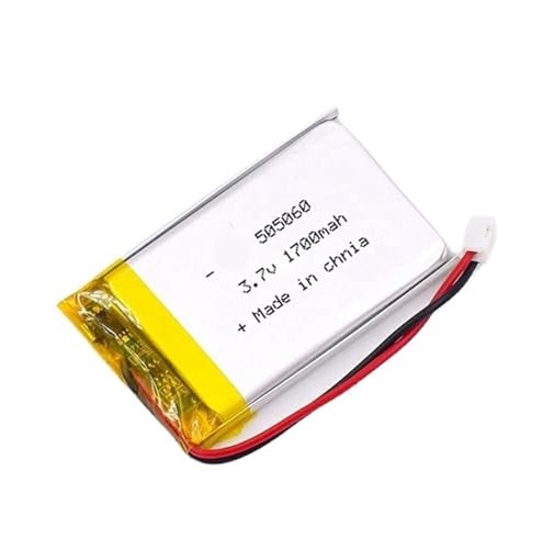 Acumulador de litio 505060 de 3,7 V con capacidad de 1700 mAh para recambios de electrónica