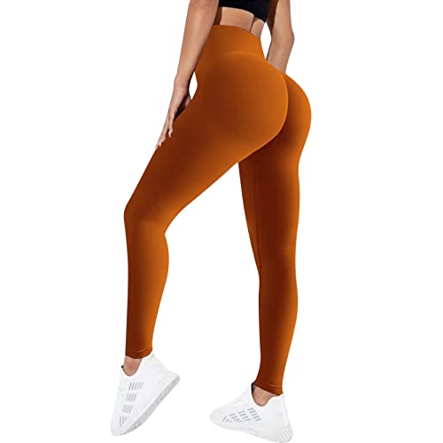 Sfit Damen Scrunch Butt Leggings High Waist Push Up Boom Booty Leggings Blickdicht...