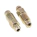 XCVGBNKL 10 Pcs M8*1.25mm Motorcycle Car Brake Bleeder Nipple Caliper Bleed Screws, Universal Brake Bleeder Screws Kits Metal Brake Part