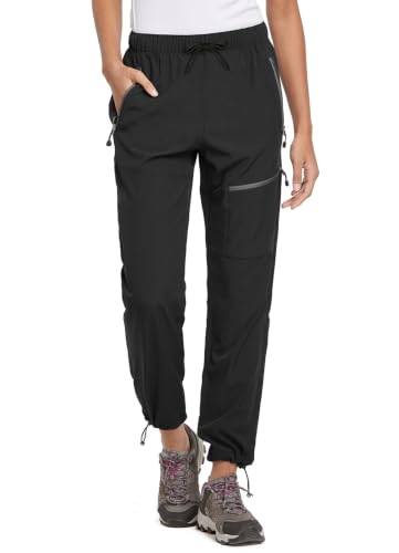 BALEAF Women's Petite Hiking Pants Lightweight...