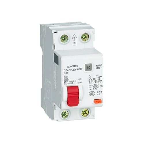 Disjoncteur de protection contre les fuites DZ47PLEY-63 1P+N 10A