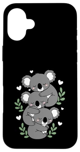 �}�̏�ŐQ�Ă���R�A���̖��� �X�}�z�P�[�X iPhone 16 Plus �p