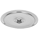 Mobestech Topfdeckel Universeller Pfannendeckel mit Staubschutz Hitzebeständig und Robust für Verschiedene Küchenanwendungen Hygienisch und Langlebig