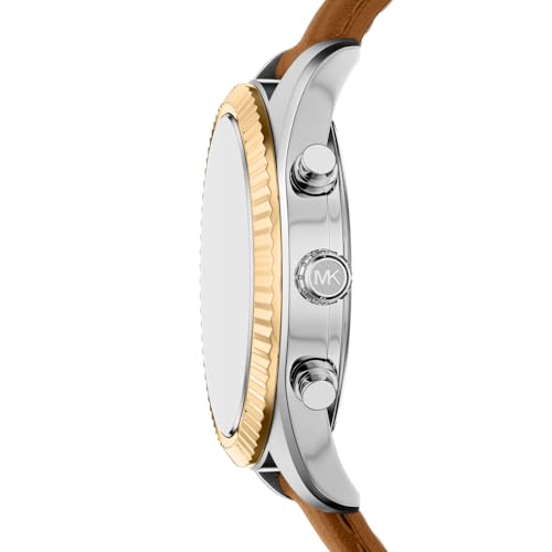 Michael Kors Reloj Lexington para Hombre, movimiento cronógrafo de cuarzo de 45 mm Con Correa de Acero inoxidable – Ansicht 4