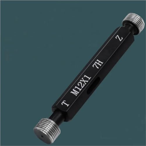 1PC Calibrador de Rosca Fina de Acero Mer-cury Gage 7H M1 M2 M3 M4 M5 M6 M8 M10 M12 M14 M16 M20 M22 M24-M60 (M6X1 7H) miniatura 3