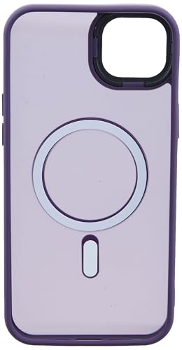 Image of iPhone 14 Plus Magsafe Hard Back Case | Matte Design & 360 Protection | Military-Grade Apple iPhone 14 Plus Cover | Strong Magnet Back - Purple