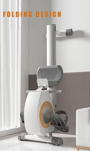 Rameur magnétique pour cardio à domicile avec 8 niveaux de résistance, design rail coulissant, support de tablette, écran LCD, supporte jusqu'à 158,8 kg, connectivité application pour des