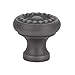 Emtek Rope Knob Available in 3 Sizes and 9 Finishes - 86202US15A - (Dimension 1 3/4") - Pewter (US15A)