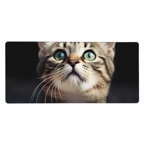 Tapis de souris gaming XXL avec base antidérapante et bords renforcés anti-usure