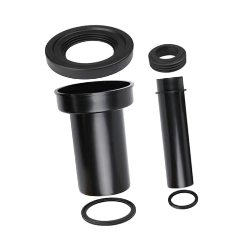 Baoblaze Adattatore per Riparazione Tubo di Scarico per WC Montato a Parete, Set di Connettori per Serbatoio WC a Tenuta Stagna, Pezzi di Ricambio per WC per D, Tipo a