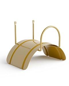 LIVLIG Schlauchhalter Wand Gold