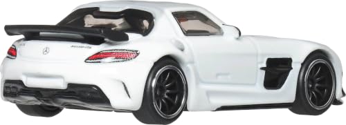 Image of Hot Wheels Mercedes Benz AMG SLS Black Series F7, Premium Fast & Furious 1:64 Scale Die-Cast Car for Collectors Inspired by Fast & Furious Movie Franchise​​