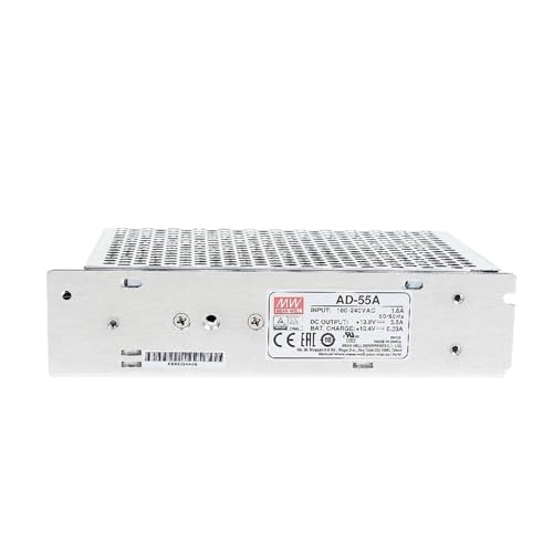 AD-55A Sortie Unique 55W alimentation rail DIN avec chargeur batterie UPS
