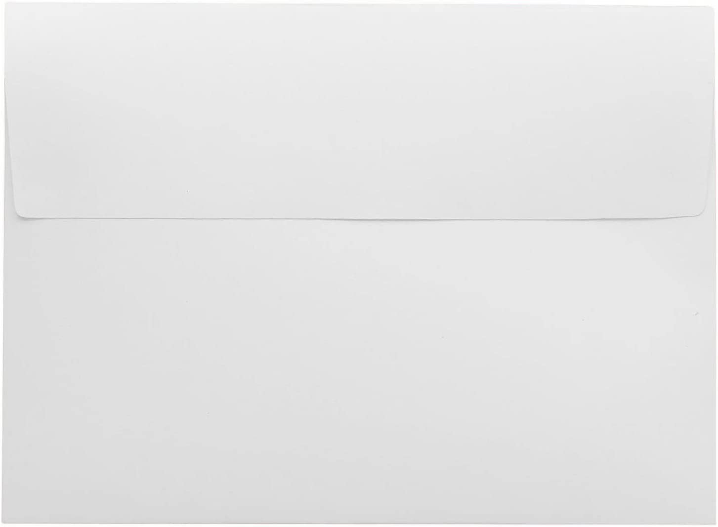 A2 Size Self-Adhesive Reply Cards Envelopes Straight-Flap 80lbs (4 3/8 x 5 3/4) Wedding Stationary - 100 Pack & Colors Available