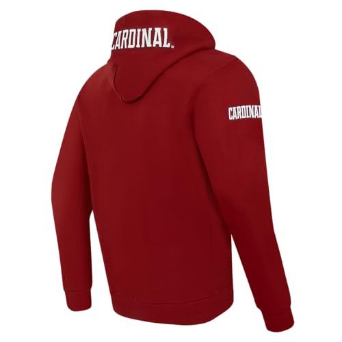 Image of Pro Standard Mens College Classic Chenille Cotton Double Knit Full Zip Hoodie