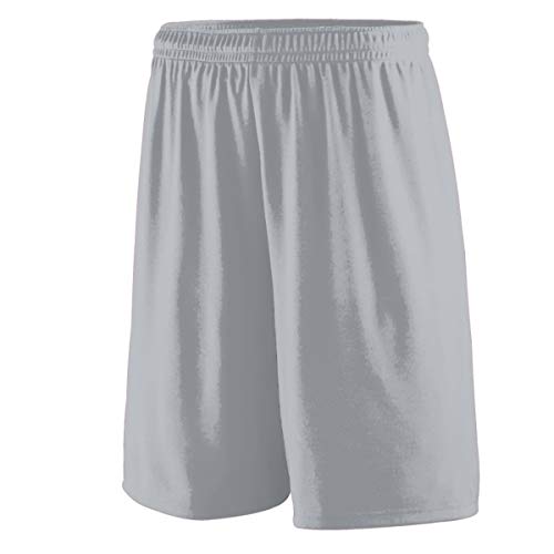 Augusta 1421 - Youth Training Short Silver Grey
