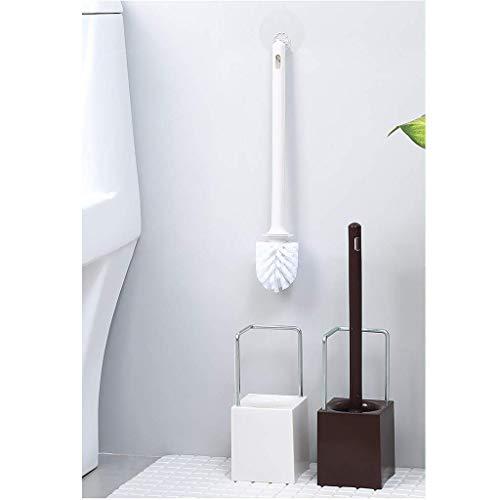 Brosse WC de qualité avec poignée en fer MU longue durée café - 3