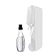 Adapter für Sodastream Kristallglas auf Plastikflasche schwarz