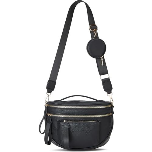 Image of Crossbody Purse for Women Small Crossbody Bags Trendy Vegan Leather with Adjustable Shoulder Straps Gift for Mother Wife Mom