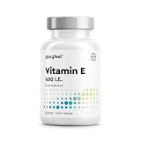 Vitamin E - 210 Kapseln - 400 IE bioaktives Vitamin E pro Kapsel - Hochdosiert für 7 Monate Versorgung - Laborgeprüft & in Deutschland entwickelt