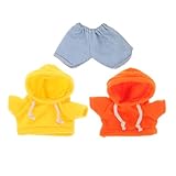 Variété de couleurs : présente des teintes vives et gaies pour susciter l'intérêt des enfants et encourager les combinaisons , vêtements de poupée kawaii, accessoires d'ours pour poupées
