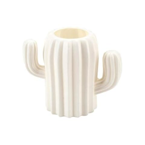 qazwsx Vase White Small Top Opening Gorgeous Texture Ceramic Flower Vase for Home Table Kitchen Living Room Decoration Home Decor (Color : White) Cover