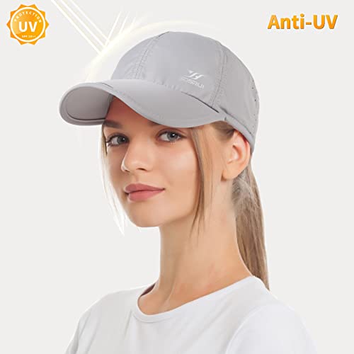 Image of Running Hat Mesh Quick Dry Hat Baseball Cap for Women Men
