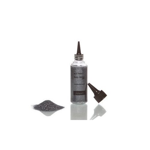 Glimmer+Body+Art Glimmer Body Art Glitter Tattoo Gun Metal Body Glitter