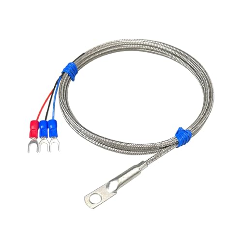 Mount RTD Sensors SMD Thin Film RTD Chip Adhesive Temperature Sensors PT100 Industrial Adhesive RTD(PT100-High-temp-2m)