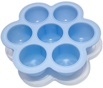 Made-in-USA - Popfex Silicone Egg Bites Mold for Instant Pot Accessories - Fits Instant Pot 5,6,8 qt Pressure Cooker - Reusable Storage Container and Freezer Tray with Lid for Homemade Baby Food