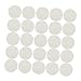 Cabilock 50pcs Perfume Diffuser Pads Fragrance Diffuser Mini Humidifier Colorful Necklace Car Diffusers for Essential Oils Necklace Locket Pad Car Humidifier Replacements Refill Pads Cotton