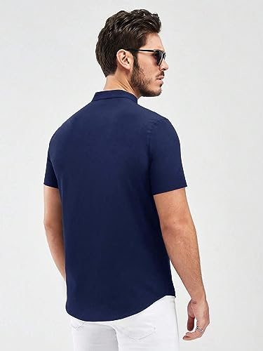 Image of J B Fashion Shirt for Men|| Casual Shirt for Men|| Men Stylish Shirt || Men Printed Shirt(Half-Plain)