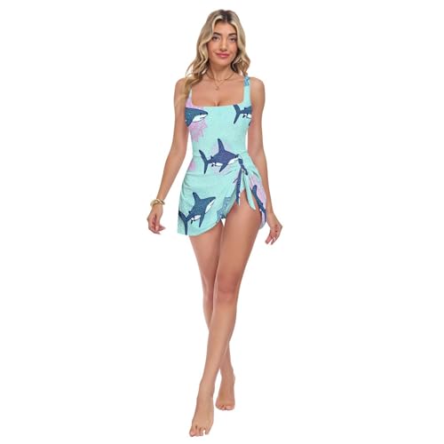 Maillot de bain une pièce amincissant et push up bleu pour silhouette sculptée
