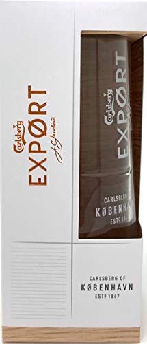 Carlsberg Export - Vaso de pinta de 20 onzas en caja de regalo (1 vaso) de GarageBar Cover