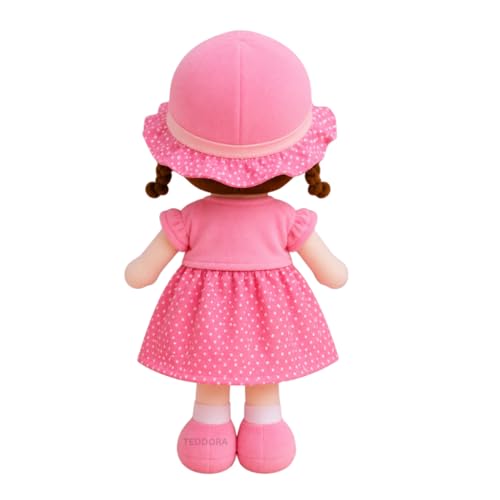 Image of Winky Doll Soft Toy for Girls Boys Kids,Pink,Rag Dolls,Cute Plush Stuffed Baby Teddy Gift Birthday, 60cm